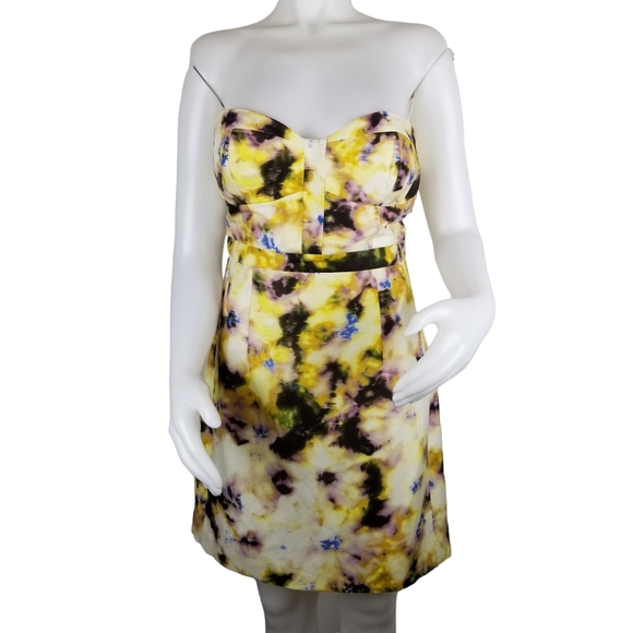 J Crew Fleurette Bustier Mini Dress - Picture 2 of 11